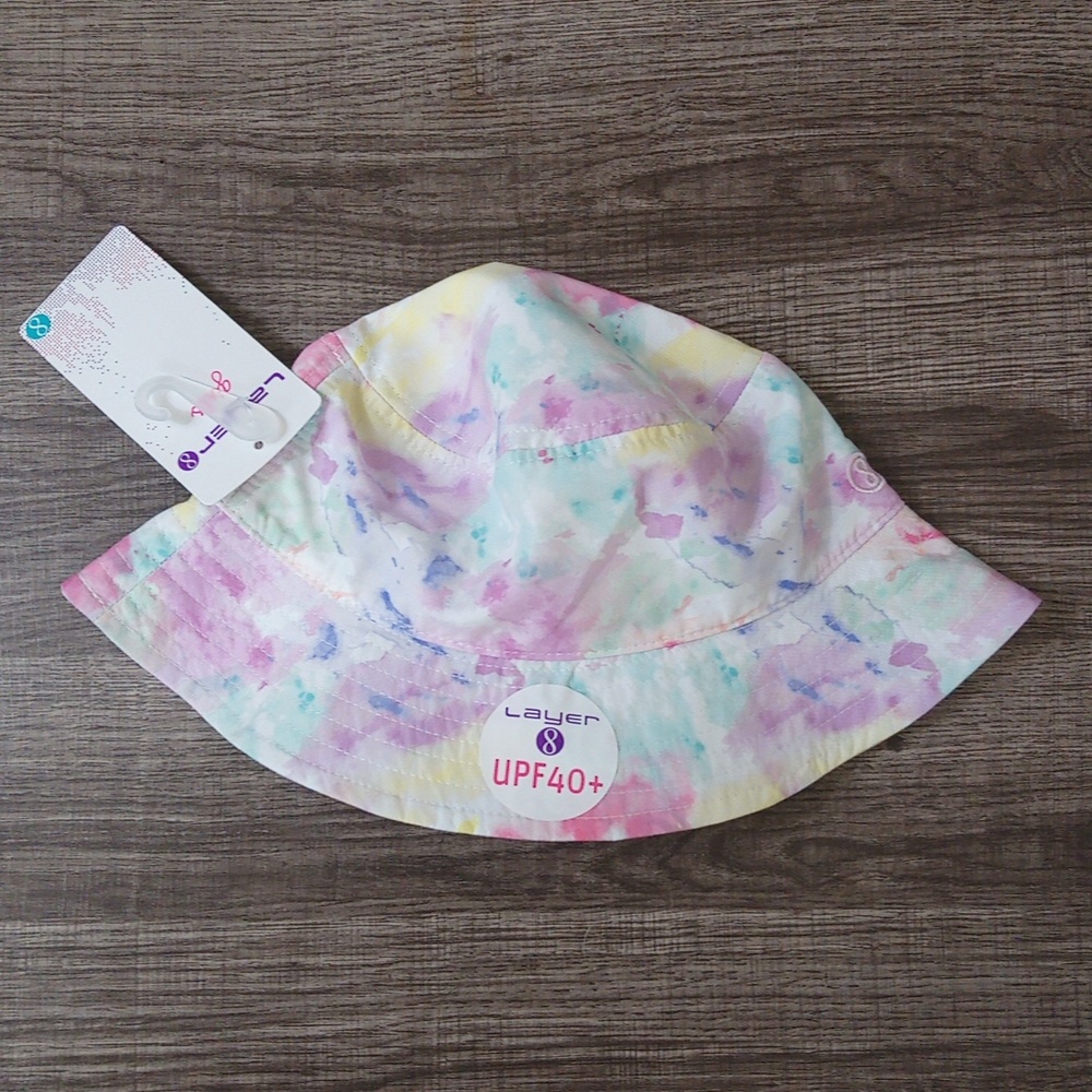 New Layer 8 Toddler Girl's Tie Dye Bucket Hat